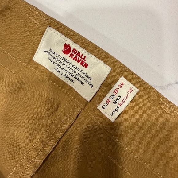 Fjallraven Greenland Trail Trousers. Mens 33/34 (EU50). - Picture 4 of 5